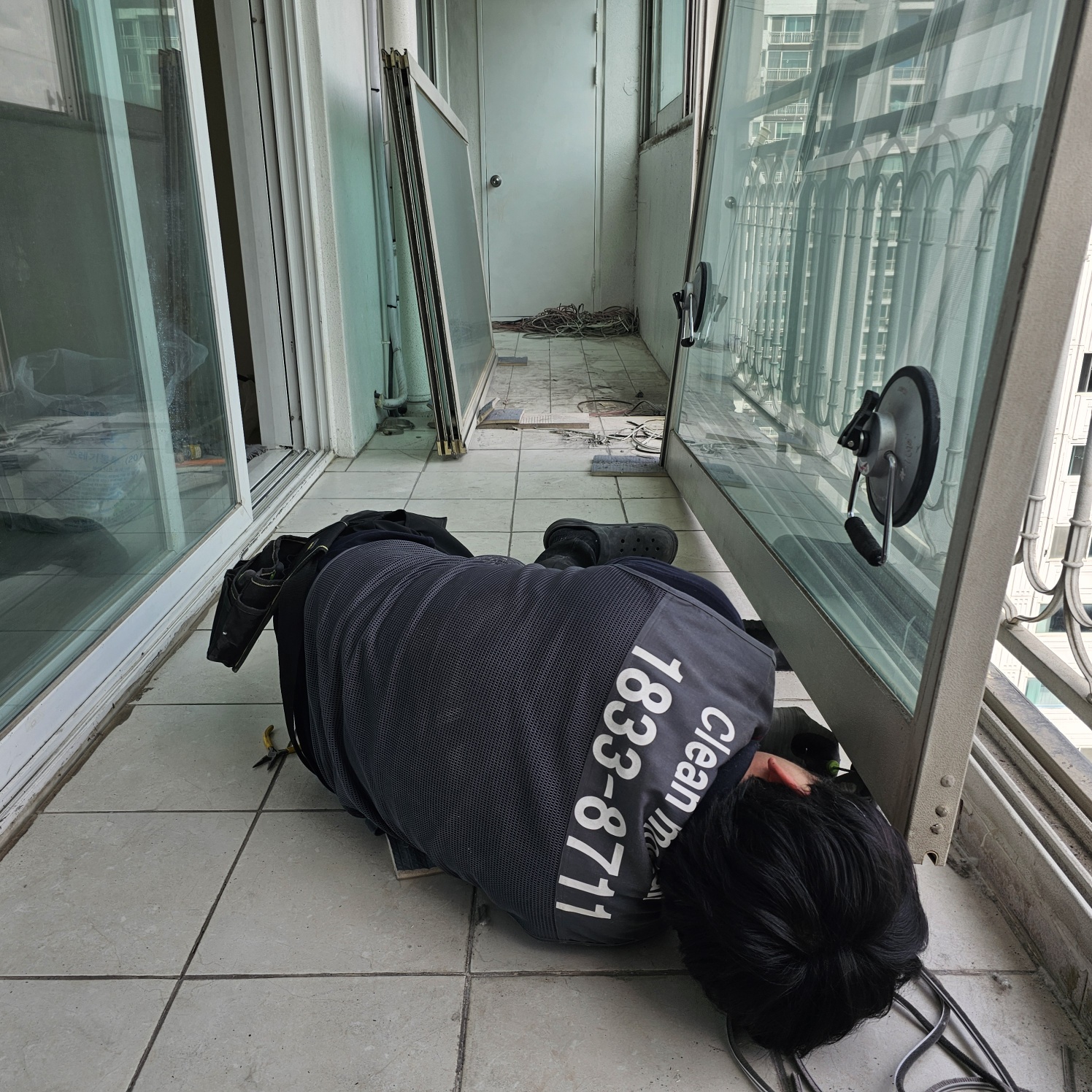 20평대 아파트 샷시모헤어 교체 시공